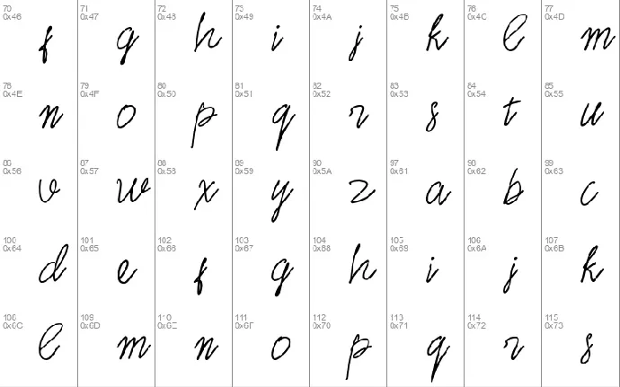 Integral font