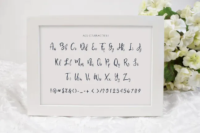 Bridesmaids font