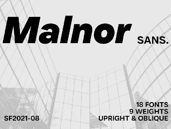 Malnor Sans font