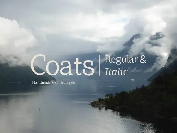 Coats Handmade Serif font