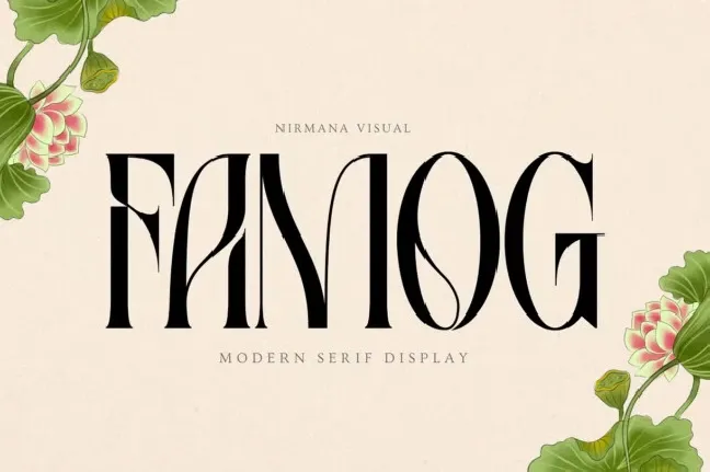 Famog font