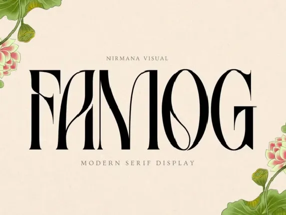 Famog font