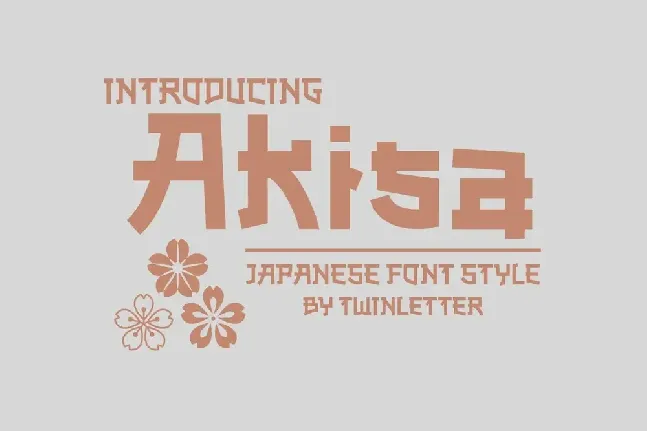 Akisa font