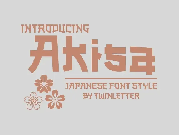 Akisa font