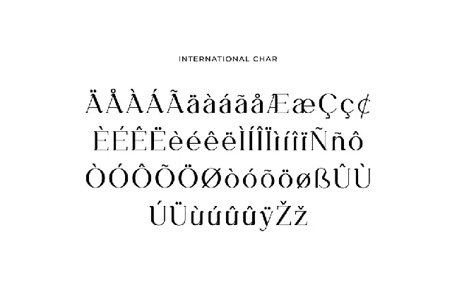 Kinematical font