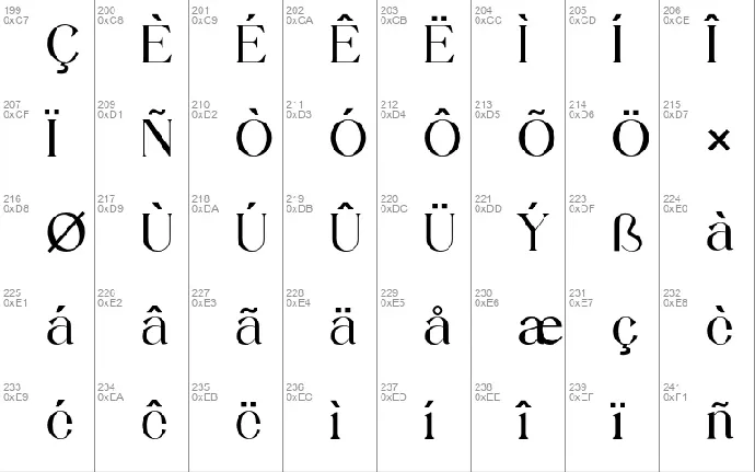 Royal Exquisite font