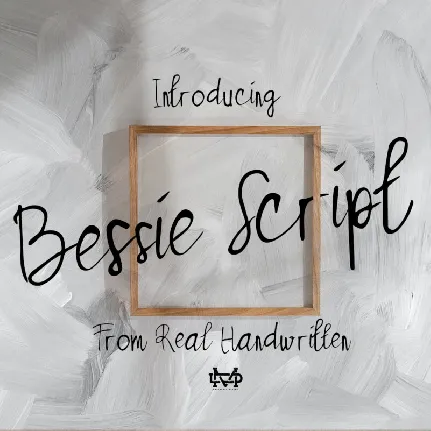 Bessie Script font