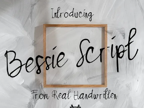 Bessie Script font