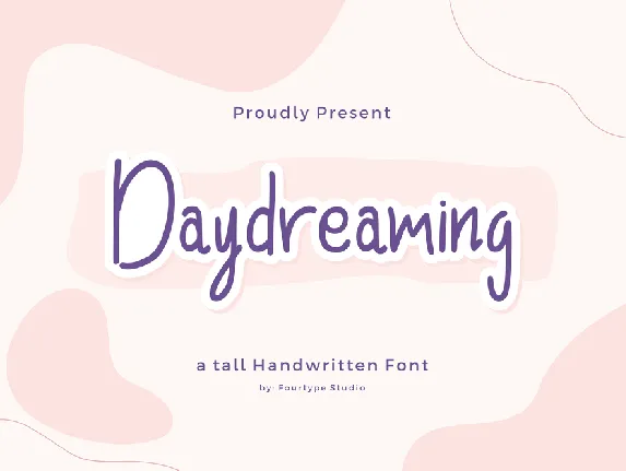 Daydreaming font