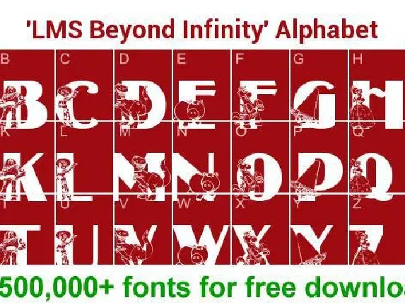 LMS Beyond Infinity font