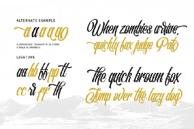 The Southamton Typeface font