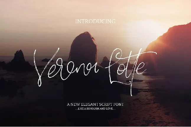 Verona Lotte Script Free font