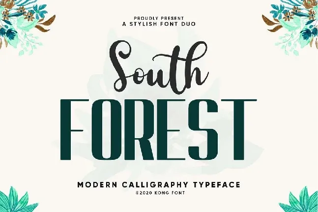 South Forest Duo font