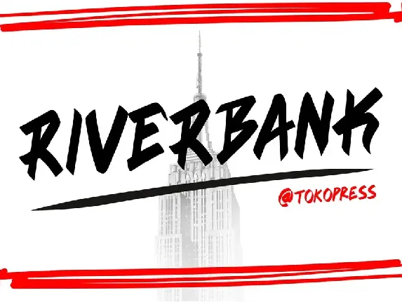 Riverbank font