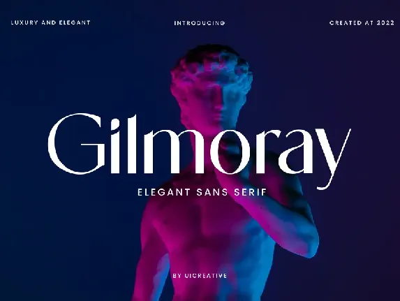 Gilmoray font