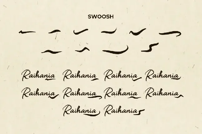 RaihaniaDemo font