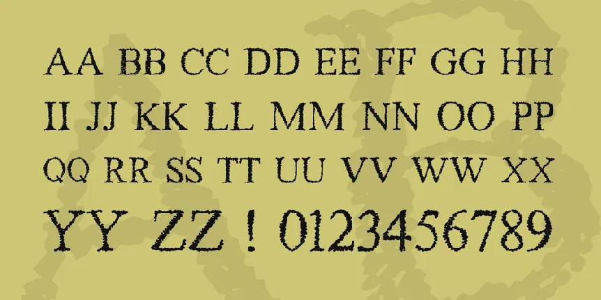 Piracy font