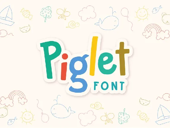 Piglet font