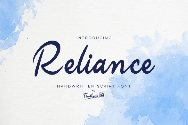 Reliance font