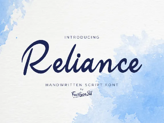 Reliance font