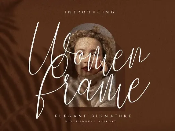 Women Frame font