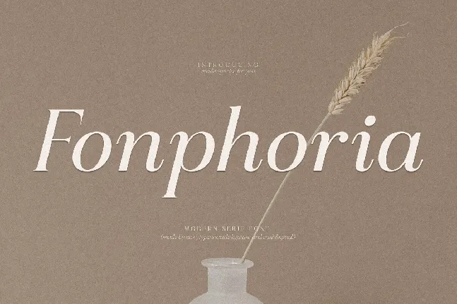 Fonphoria font