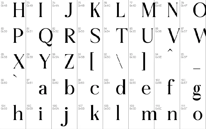 Fonphoria font