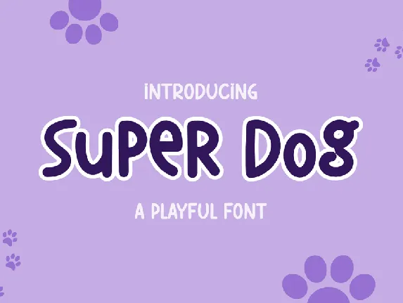 Super Dog font