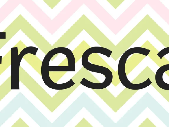 Fresca font