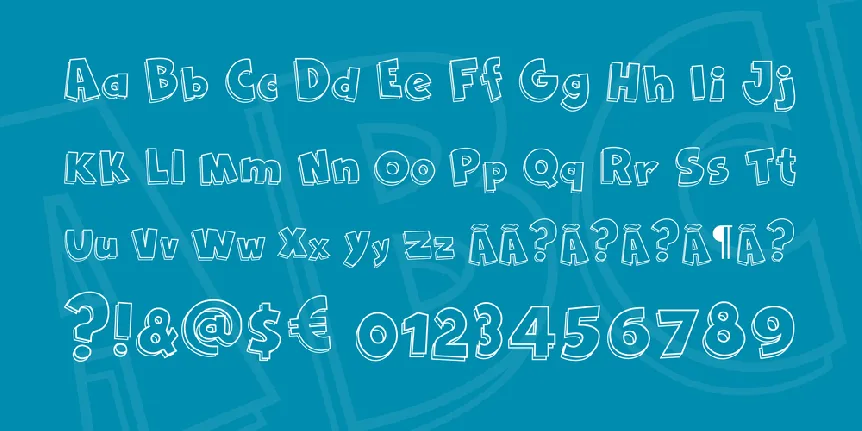 Cartoon 2 US font