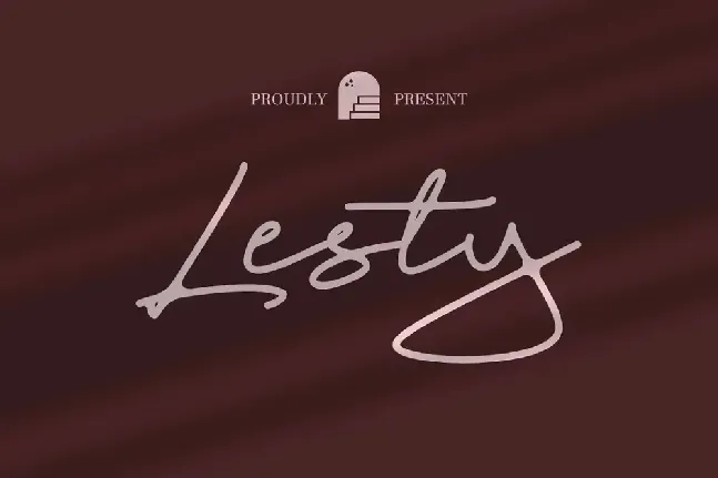 Lesty font