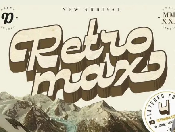 Retromax font