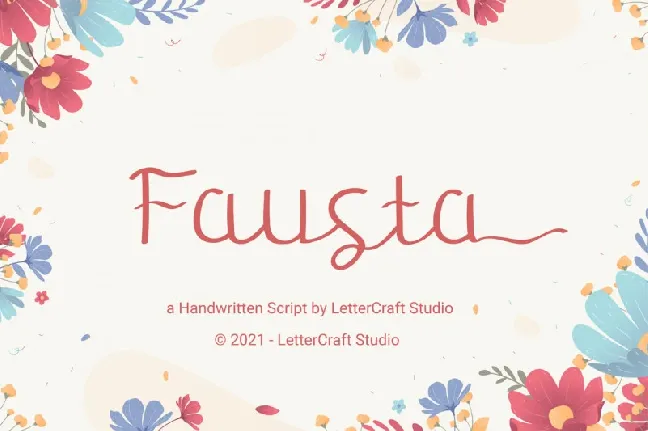 Fausta font