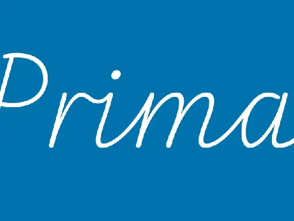 Prima font