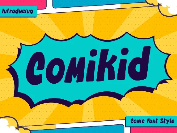 Comikid font