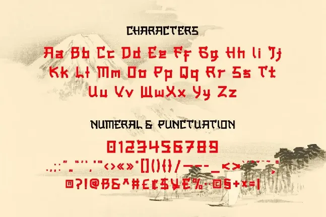 ONARI font