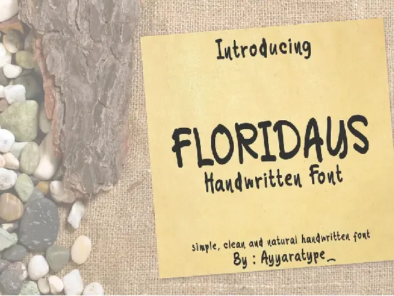 Floridays font