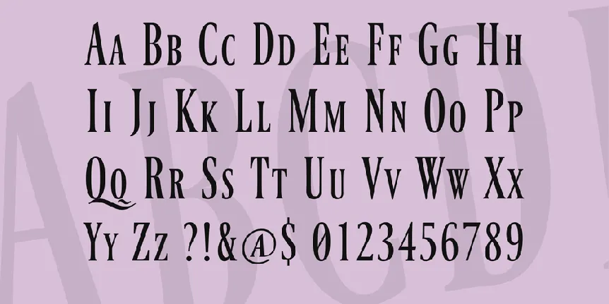 Ferrum font