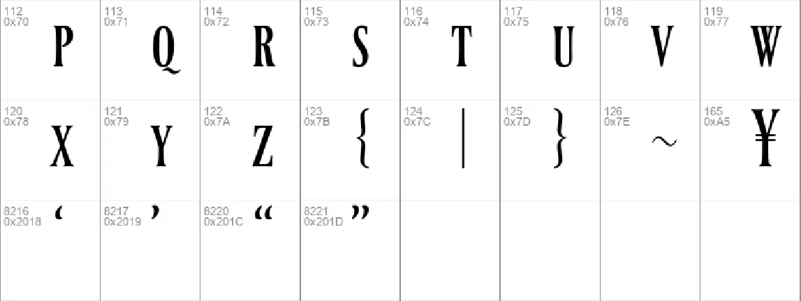 Ferrum font