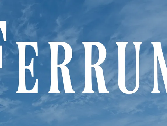 Ferrum font