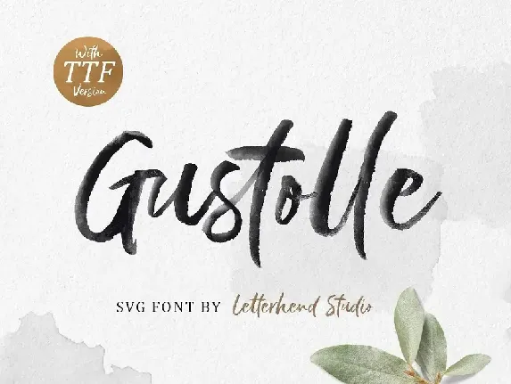 Gustolle font