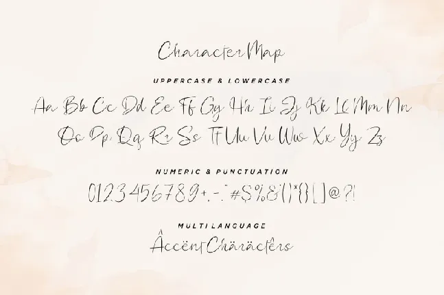 Hello Nadhira Calligraphy font