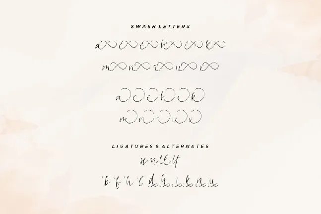 Hello Nadhira Calligraphy font