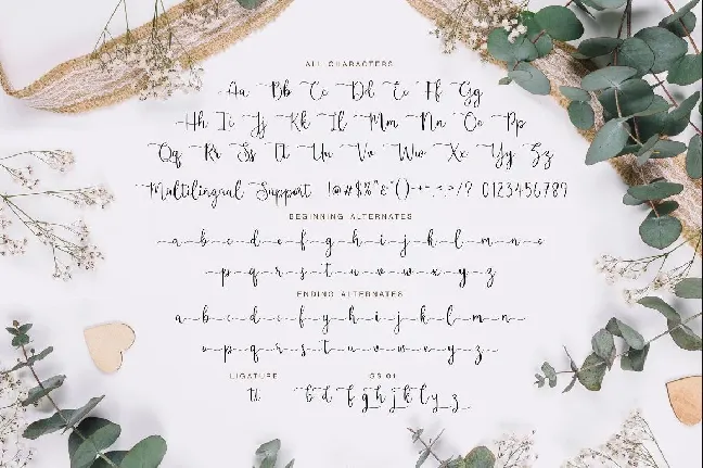 Heartache font