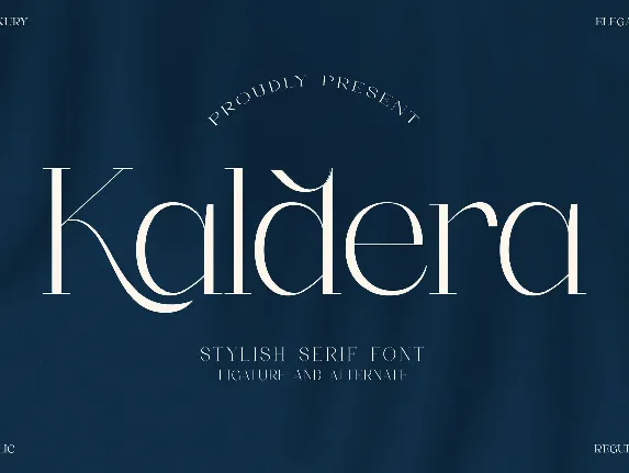 Kaldera font