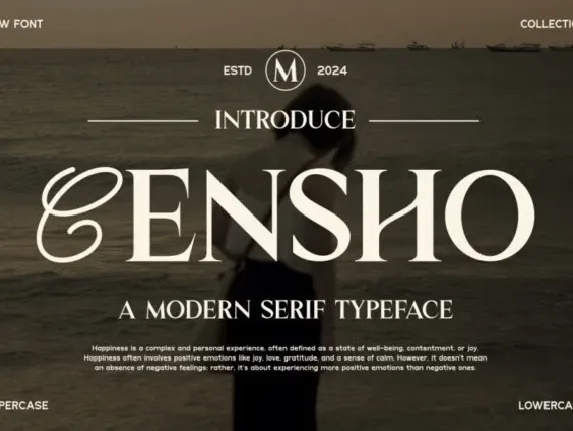 Censho font