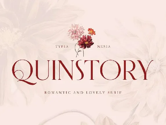 Quinstory font