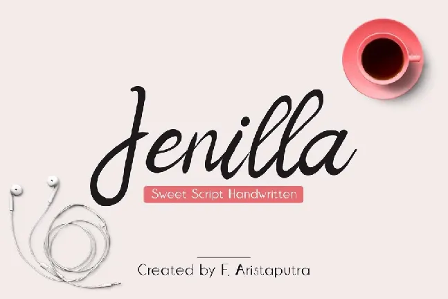 Jenilla font