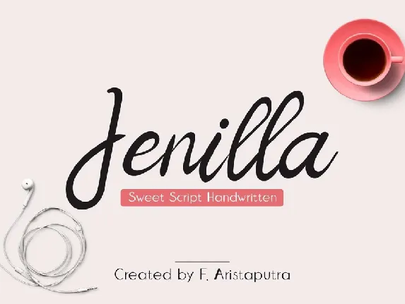 Jenilla font