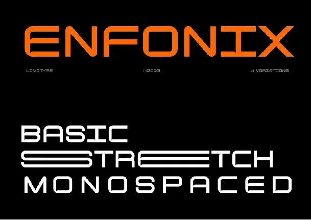 Enfonix font